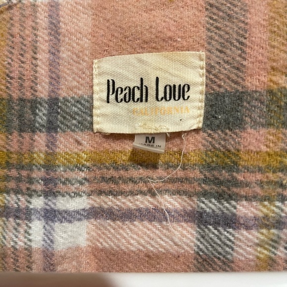 Peace Love‎ shacket jacket size medium - Picture 5 of 6